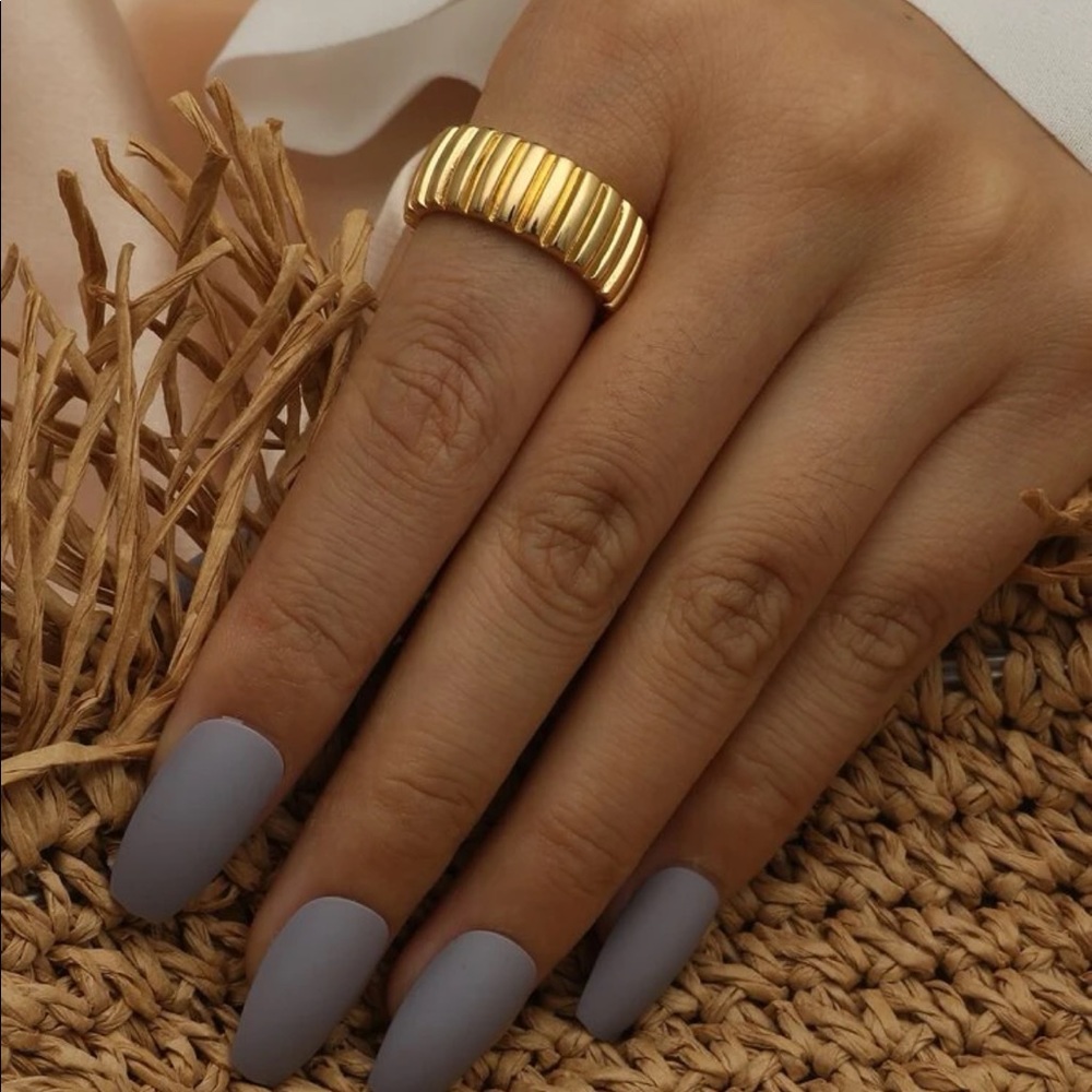 Metal Cuff Ring 🌟